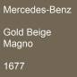 Preview: Mercedes-Benz, Gold Beige Magno, 1677.